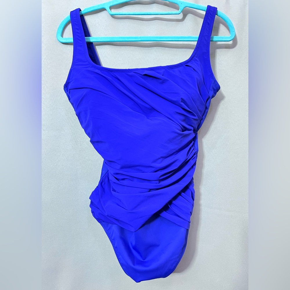 Gottex Ruched One-Piece Swimsuit—8 (38)